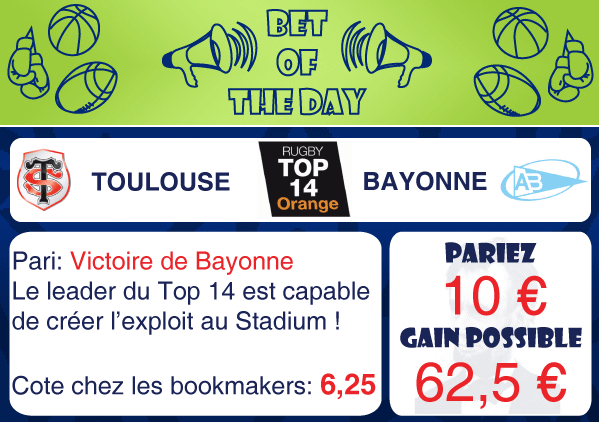 Bet of the day: Top 14