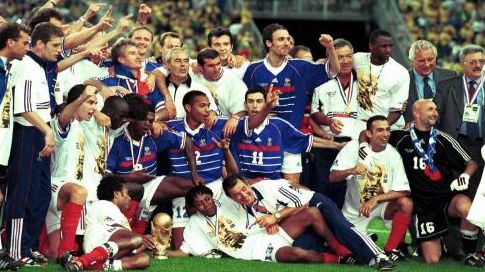 Coupe du monde 1998, les Bleus sont champions du monde